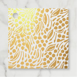 ホリデーグリーティングホリーベリークリスマスモダン フェイバータグ