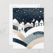 ホリデーグリーティング シーズンポストカード (正面/裏面)