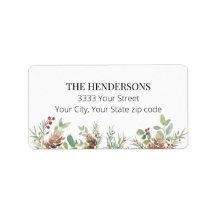 ホリデーグリーンリークリスマス差出人住所