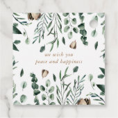 ホリデーグリーンリーメリークリスマス フェイバータグ (裏面)