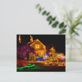 ホリデーグロー-ショアエーカーズ州パーク，オレゴン シーズンポストカード (スタンド正面)