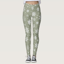 ホリデーグ淡い色のリーンとホワイトスノーフレーク