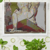 ホリデーケルブ キッチンタオル (折り畳み)