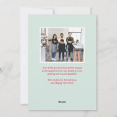 ホリデーココアビジネスホリデーカード シーズンカード (裏面)