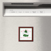 ホリデーコーヒーショップの看板マグネット マグネット (インサイチュ (食洗機))