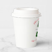 ホリデーコーヒーショップの看板 紙コップ (右)