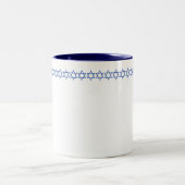 ホリデーコーヒーマグスターオブデイビッド ツートーンマグカップ (中央)