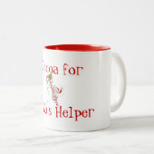 ホリデーコーヒーマグ ツートーンマグカップ (正面右)