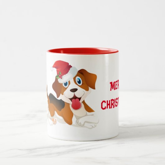 ホリデーコーヒーマグ ツートーンマグカップ (中央)