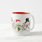 ホリデーコーヒーマグ ツートーンマグカップ (正面右)