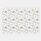 ホリデーコーピングスキルラッピング紙 ラッピングペーパーシート (正面2)