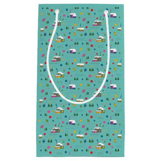 ホリデーコーピング抱き枕 スモールペーパーバッグ (正面)