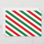 ホリデーゴルフパーティの招待状 招待状 (裏面)