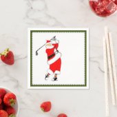 ホリデーゴルフパーティー スタンダードカクテルナプキン (インサイチュ)