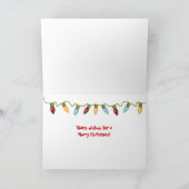 ホリデーゴールデンリトリーバーワンピー シーズンカード (内部)