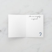 ホリデーサンキューハッピーニューイヤーノートカード サンキューカード (内部)