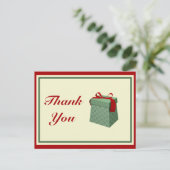 ホリデーサンキューポストカード ポストカード (スタンド正面)