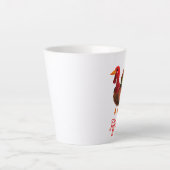 ホリデーサンクスギビングトルコ カフェラテマグ (正面)