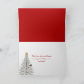 ホリデーサンタクロースのキャビン窓 シーズンカード (内部)