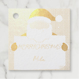 ホリデーサンタクロース フェイバータグ