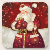 ホリデーサンタコースターセット コースター (正面)