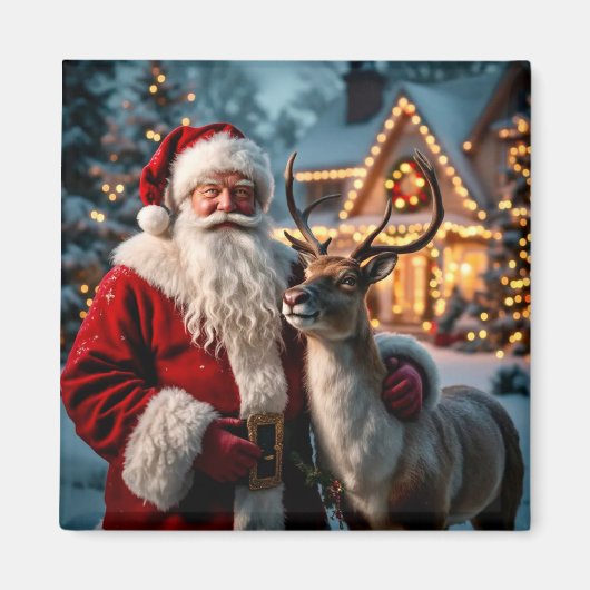 ホリデーサンタマグネット マグネット (正面)