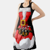 ホリデーサンタユーモアエプロン エプロン (インサイチュ)