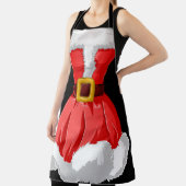 ホリデーサンタユーモア エプロン (インサイチュ)