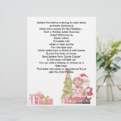 ホリデーサンタレターヘッドレタークリスマスビジネス (スタンド正面)