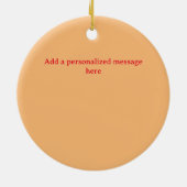 ホリデーサンドマンオンザビーチ セラミックオーナメント (裏面)