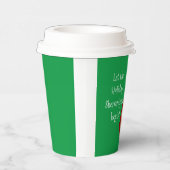 ホリデーシェナニガンレトロピンナップクリスマス 紙コップ (右)