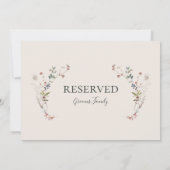 ホリデーシック植物学 |シャンパンの予約済み記号 (裏面)