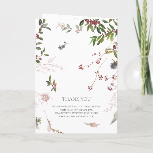 ホリデーシック植物学 |白い折り結婚曲げ プログラム (裏面)