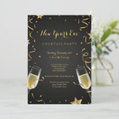 ホリデーシャンパン招待状 招待状 (スタンド正面)