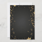 ホリデーシャンパン招待状 招待状 (裏面)