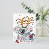 ホリデーシュナウツァーポストカード シーズンポストカード (スタンド正面)