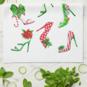 ホリデーシューキッチンタオル キッチンタオル (折り畳み)