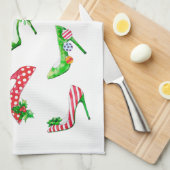 ホリデーシューキッチンタオル キッチンタオル (四つ折り)