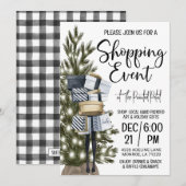 ホリデーショッピングイベント 招待状 (正面/裏面)