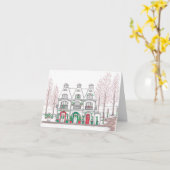 ホリデーショップカード カード (黄色い花)