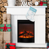 ホリデーシンプルビーチトロピカルサンドドル スモールクリスマスストッキング