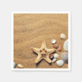 ホリデーシーシェルビーチ スタンダードカクテルナプキン (正面)