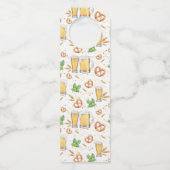 ホリデーシーズンにぴったりなホップのボトルタグ ボトルネックタグ (裏面)