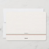 ホリデーシーズンにぴったりな写真入りグリーティングカード シーズンカード (裏面)