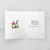 ホリデーシーズンにノームのような場所なんてどこにもない シーズンカード (内部)