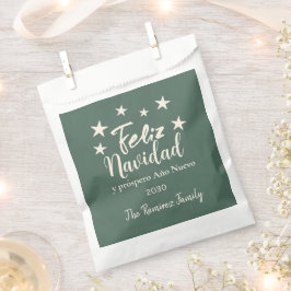 ホリデーシーズンのご挨拶 Feliz Navidad y próspero Año Nuevo フェイバーバッグ