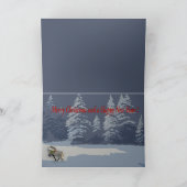 ホリデーシーズンのアストリッド カード (内部)