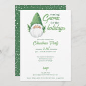 ホリデーシーズンのキュートなサンタジモシ シーズンカード (正面/裏面)