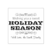 ホリデーシーズンのクリスマスクッキーラバーアートスタンプ ラバースタンプ (インプリント)