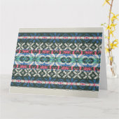 ホリデーシーズンのグリーティングカード カード (黄色い花)